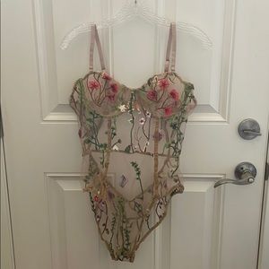 Shein floral lingerie - NEVER WORN